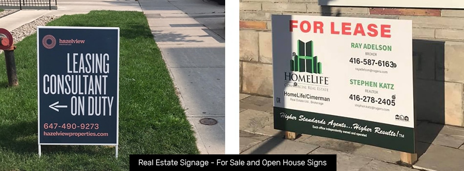 Toronto Real Estate Signage