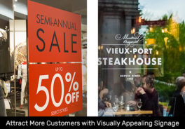 Attract More Customers with Visually Appealing Signage