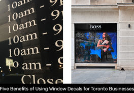 Five Benefits of Using Window Decals for Toronto Businesses