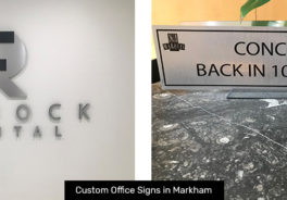 custom office signs