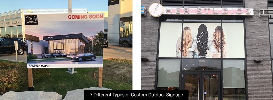 Types of Outdoor Signage