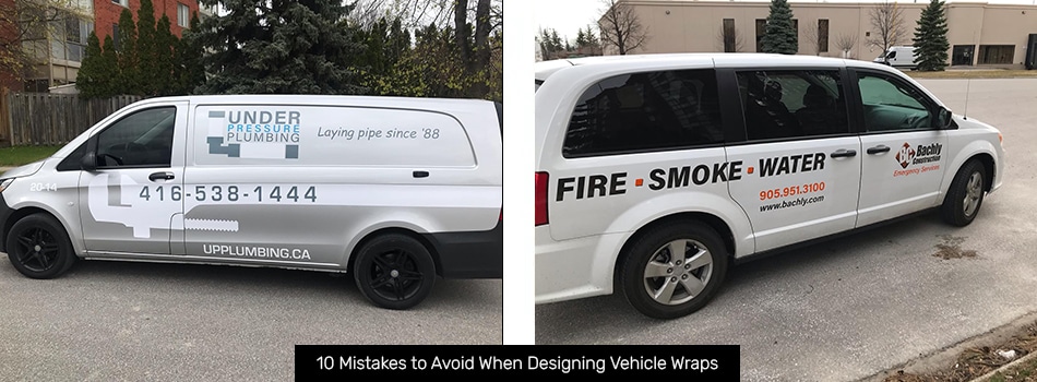 Mistakes to Avoid When Designing Vehicle Wraps