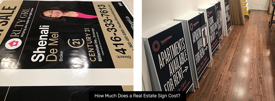 Factors Affecting the Cost of Real Estate Signage