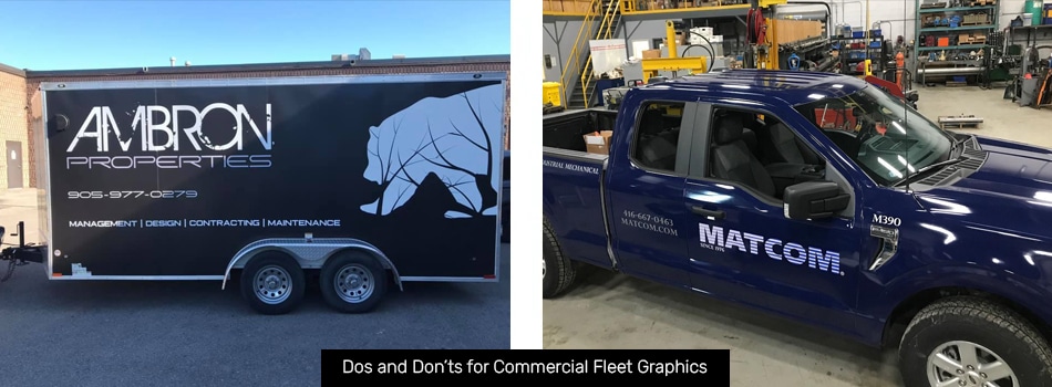 Tips for Using Commercial Fleet Graphics