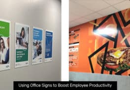How Office Signage Can Boost Employee Morale