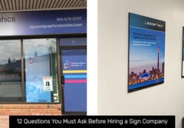 Questions to Ask a Sign Company Before You Begin Work