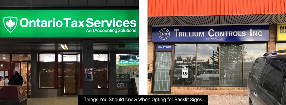 What to Know When Getting a Backlit Sign