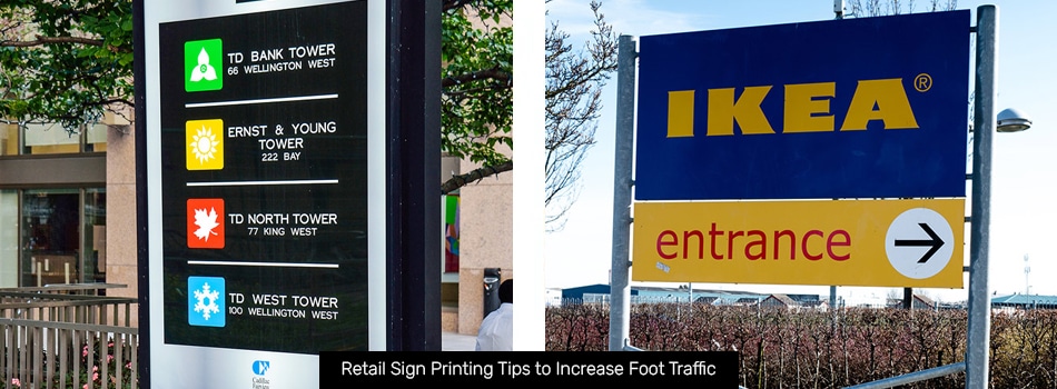Retail Sign Printing Tips