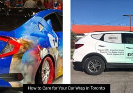 How to Care for Your Car Wrap in Toronto