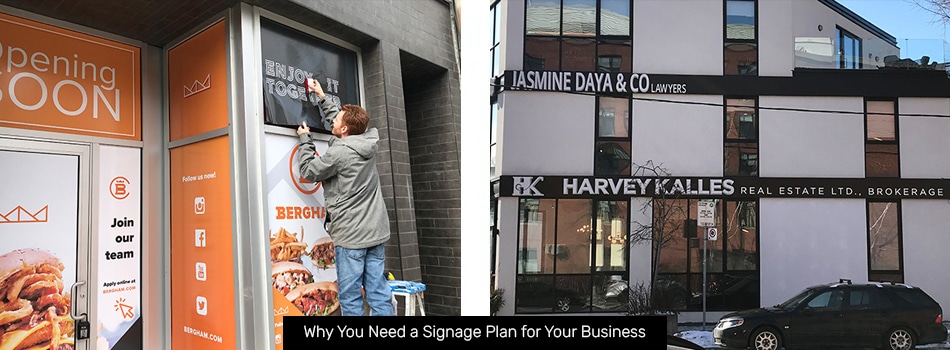 Why You Need a Signage Plan for Your Business