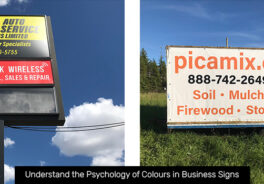 Understand the Psychology of Colours in Business Signs