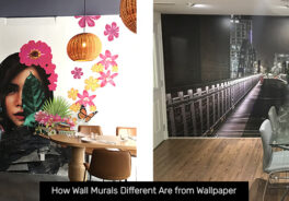 How Wall Murals Different Are from Wallpaper