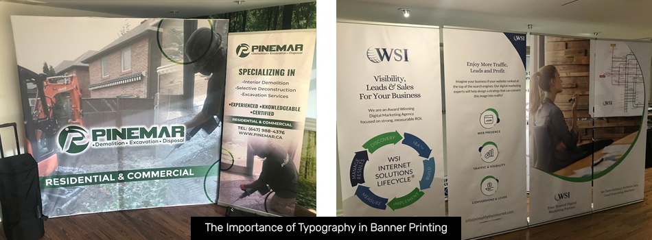 The Importance of Typography in Banner Printing