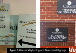 Types & Uses of Wayfinding and Directional Signage