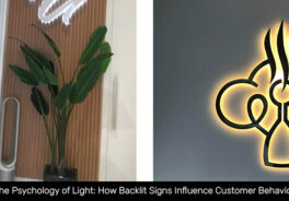 The Psychology of Light: How Backlit Signs Influence Customer Behavior