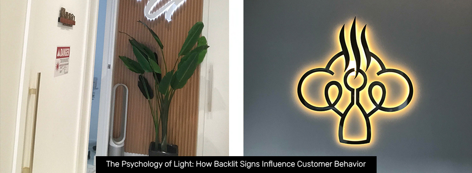 The Psychology of Light: How Backlit Signs Influence Customer Behavior