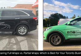 Comparing Full Wraps vs. Partial Wraps: Which is Best for Your Toronto Business?