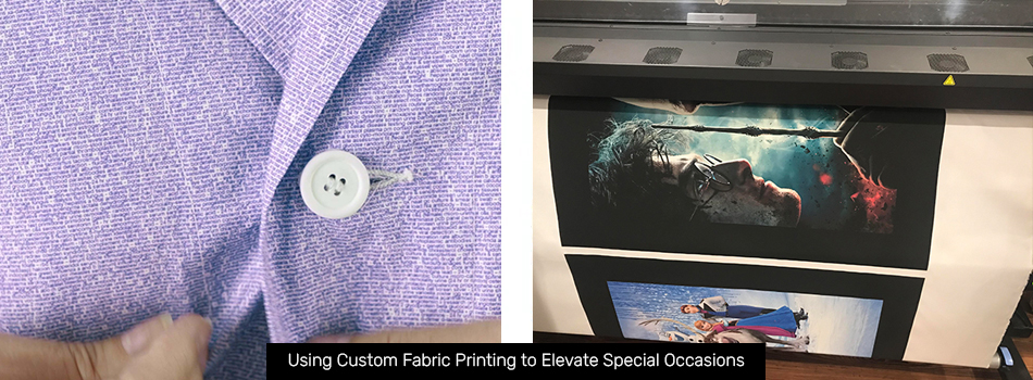 Using Custom Fabric Printing to Elevate Special Occasions