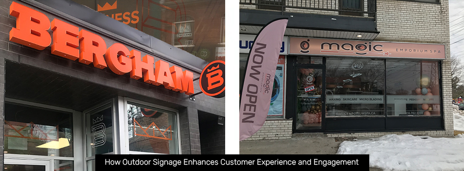 How Outdoor Signage Enhances Customer Experience and Engagement